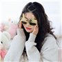 HZAOPZE 1 pcs Lunettes De Doigt du Milieu Lunettes Drôles Créatives Lunettes De Soleil De Fête De Nouveauté Doigt du Milieu F-u-
