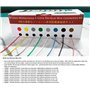 30AWG Kit de fils électriques de silicone de 8 couleurs, fil toronné en cuivre étamé, Câblage pour l’électronique de bricolage, 