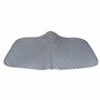 Merauno® Tapis de selle en coton matelassé doux et durable de qualité supérieure classique (DR, gris)
