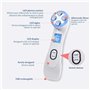 SHENGMI Appareil Massage Visage Anti Rides,6 en 1 LED Appareil de Beauté,Masseur Facial Double Menton de Beauté Electrique avec 