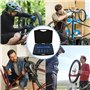 Wanocean Kit de pressage pour roulement de cycle, kit de pressage de roulement de vélo, outil de montage de moyeu de VTT, outil 