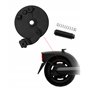 airwak Scooter Montage Frein Mécanique À Tambour Mécanique Arrière Compatible avec Ninebot by Segway KickScooter E2/E2 Plus