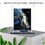 Boîte de présentation en acrylique pour modèle Lego 75409 Starship - Transparent - Anti-poussière - Compatible avec le modèle Le