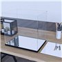 Boîte de présentation en acrylique pour modèle Lego 75409 Starship - Transparent - Anti-poussière - Compatible avec le modèle Le
