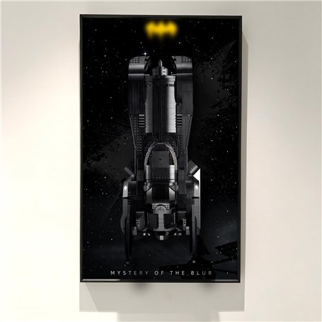 Panneau mural pour voiture Lego Batmobile 76139