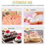 GIDWRIY 8 pcs Embout Poche A Douille Patisserie,Douilles à Pâtisserie RéUtilisable,Douille en Acier Inoxydable,Poche à Douille A