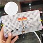 YZROHYI 6 PCS Feuille de Toile en Maille Plastique 30 X 20 CM,Canevas Plastique pour Sac, Toile En Plastique pour Broderie,Grill