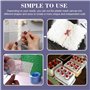 YZROHYI 6 PCS Feuille de Toile en Maille Plastique 30 X 20 CM,Canevas Plastique pour Sac, Toile En Plastique pour Broderie,Grill
