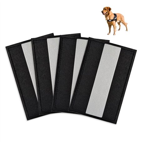 YZROHYI 4 Pièces Patchs de Sécurité Réfléchissants