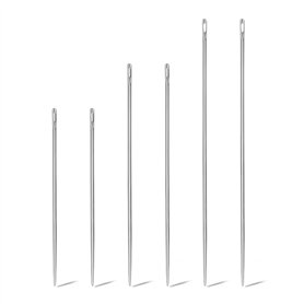 YZROHYI 6 Pièces Grosse Aiguille à Coudre 20 CM/25 CM/30 CM