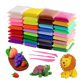 YZROHYI 36 Couleurs Pate Autodurcissante Enfant
