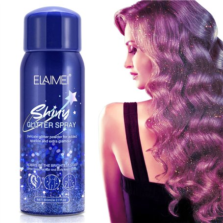 Spray à Paillettes Pour Le Corps Pour Femme
