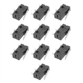 UKCOCO 20pcs interrupteur de fin de course étanche commutateur à bouton-poussoir momentané 3 broches longue charnière levier com