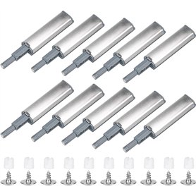 HATANSE 10 Pièces Push to Open Aimant Porte Placard Amortisseur Tiroir de Magnétiques Poussoir Porte Placard pour la Porte de l'