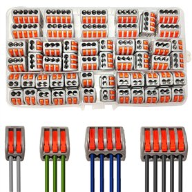 Yoirzit 55 pièces Connecteurs Electriques Rapide