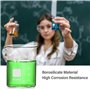 HATANSE 5 Pièces Bécher Gradué en Verre Borosilicate 5ml 10ml 25ml 50ml 100ml Béchers Forme Basse pour Laboratoire Cuisine et É