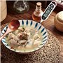 Thermometre Cuisine, Lecture InstantanéE en 5 Secondes ThermomèTre Cuisson Incluse Batterie, Avec Sonde Longue et éCran Lcd, The
