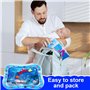 Zeawavsl Gonflable Tummy Time Tapis d'eau Tapis de Jeu Gonflable, Water Mat Baby Bpa Gratuit Big i Bébé et Jouets de 3, 6 et 9 M