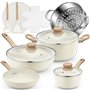 FOHERE Casseroles et Poêles 15 Pièces