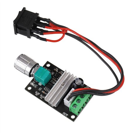 BOJACK 6V 12V 24V 28V 3A 80W contrôleur de vitesse de moteur à courant continu (PWM) commutateur réversible à vitesse réglable 1