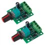 BOJACK Régulateur de Vitesse de Moteur à Courant Continu Basse Tension PWM 1.8v 3v 5v 6v 12v 2A 30W Commutateur de Commande Régl