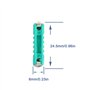 BOJACK 8 sortes 120 pièces Fusibles Torpilles Jeu De Fusibles Torpedo Fusibles 5A 8A 10A 16A 20A 25A 30A 40A Protège les circuit