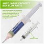 BOJACK 30ML Sans Plomb à Souder Flux Seringue Pâte à Souder avec 2 outils de distribution et seringue à tige poussoir pour Répar
