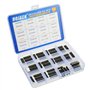 BOJACK 20 Valeurs 50 Pcs SN74LS et SN74HC Series Kit d'assortiment de puces IC logiques basse consommation pour le travail sur p