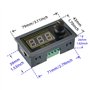 BOJACK Contrôleur de Vitesse de Moteur PWM Régulateur de Vitesse Réglable avec Commutateur Rotatif Variable en Continu DC 5V 12V