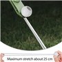 Tendeur Elastique,Tendeur Bache,50 Pièces Blanc Tendeurs en Caoutchouc avec Boule en Plastique,Corde Elastique pour Bache,Tentes