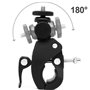 Clamp pour Cameras 2 Pièces Adaptateur Multifonctionnel Double Boule avec Pince inférieure et vis Standard 1/4" pour Appareil Ph