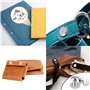 80 Pièces Rivets Pour Cuir, Kits Vis Chicago, Rivets De Reliure En Acier Inoxydable, Rivet Couture, Pour Bricolage Cuir, Livre, 