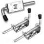 2 Pièces Loquet Ressort Robuste Inox
