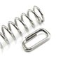 Ressort de tension Ressort de traction avec double crochet - Accessoires de fixation, Voiles d'ombrage, Ressort en acier pour te