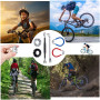 SoundZero 6 Pcs Outil pour Rayons de Vélo, Vélo Outils Levier Démonte, Clé de Roue de Vélo, Outil de Clé à Rayon, Mini-outil de 