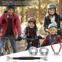 SoundZero 6 Pcs Outil pour Rayons de Vélo, Vélo Outils Levier Démonte, Clé de Roue de Vélo, Outil de Clé à Rayon, Mini-outil de 