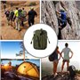 SUpoetry 2 Pièces Sac Tactique Ceinture, avec Deux Mousquetons, Convient aux Activités de Plein Air Telles Que la Randonnée Péde