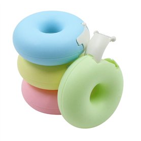 Distributeur De Ruban AdhéSif Film - Mini Coupe Ruban En Forme Beignet Accessoire