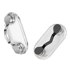 2 Pièces Porte-Lunettes Magnétique