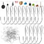 50 Pièces Crochet de Suspension en S