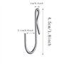 Crochets de Suspension en Argent de Type S