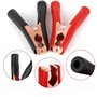 Exbrith 10 Pièces Isolé Batterie Pince Alligator Clip, Pinces Crocodiles Isolées Batterie, Pince Crocodile en Cuivre, pour Voitu