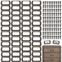 Brateuanoii 50 Pièces Porte Etiquettes Cadre