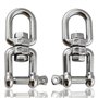 Basetousual M8-2 pièces Manille De Levage