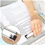 12 Pièces Pinces pour Presse-papiers, Clip pour Presse-papiers, Clips de Presse-papiers, Pinces pour Presse-papiers Métal, pour 