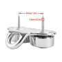 DONGKER Taquet a Came,Taquet Coinceur Corde,Pince de Corde de Bateau a Roulement a Billes a Entrée Rapide en Acier Inoxydable 31