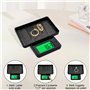 Pofgwjz Balance de Precision 1000/0.01g, Avec éCran Lcd Balance Precision, Balance de PréCision Portable, Avec 7 UnitéS de PeséE