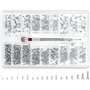 Pofgwjz Lot de 500 kits d'outils de réparation micro vis