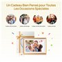 ARZOPA 10,1" Cadres Photo Numérique en Métal 32Go IPS HD Écran Tactile Gratuite Arzopa App Partage à Distance Photos Vidéos Rota