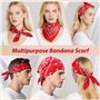 Pack de 12 Foulards Paisley